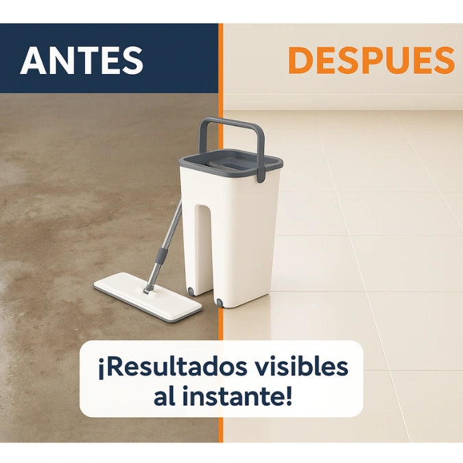 BrillaMop®️Limpieza profunda y brillante. Usalo sin ensuciarte las manos