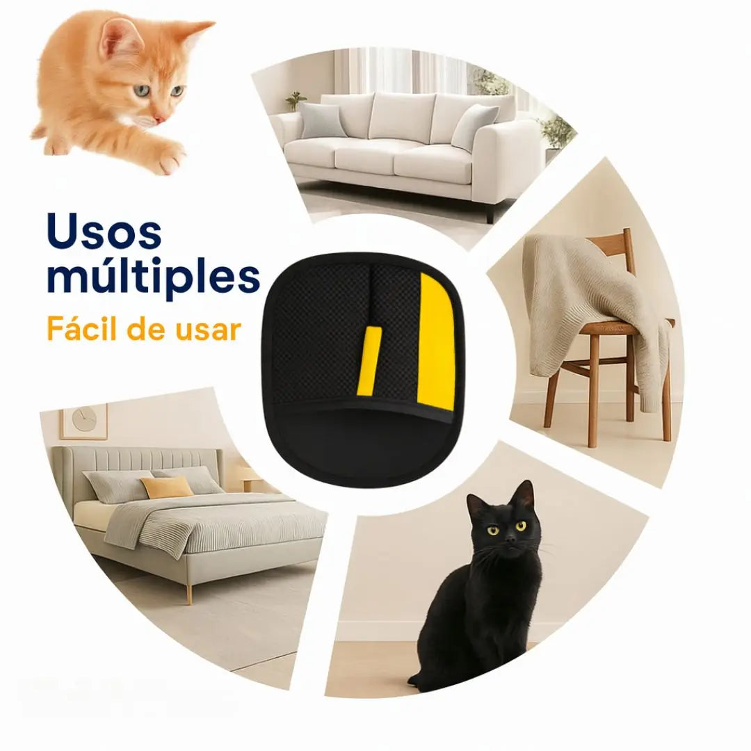 Guante Magico™️- Dile adiós a los pelos y las motas en segundos con PROMO Pague 1 y lleve 2.