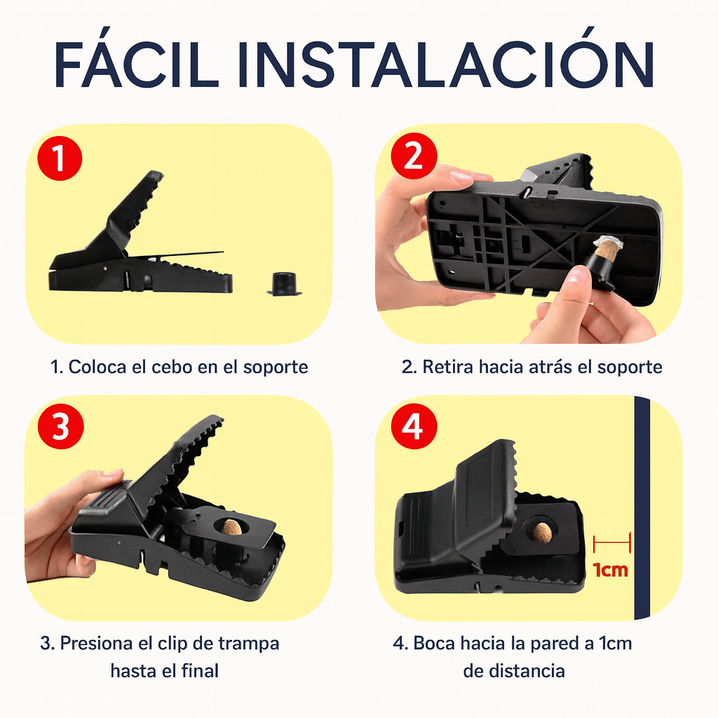 KIT CHAO RATAS™️- La solucion definitiva contra los roedores.