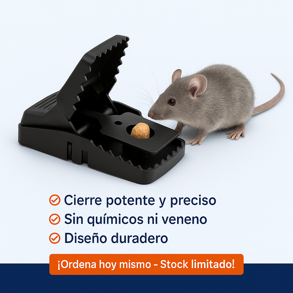 KIT CHAO RATAS™️- La solucion definitiva contra los roedores.