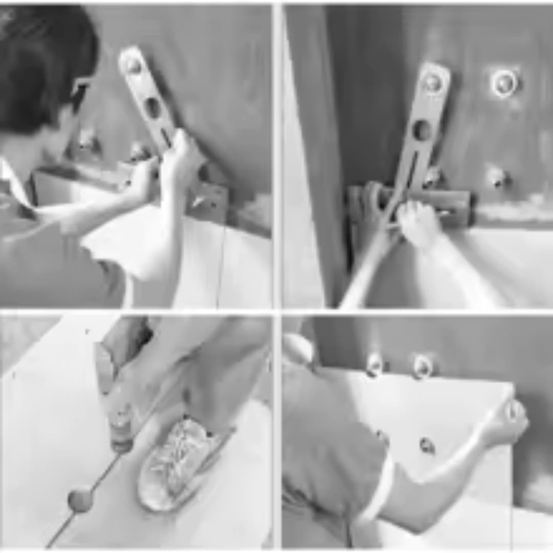 Regla Localizador Agujeros Para Baldosas-Di adiós a los cortes torcidos y al desperdicio de baldosas