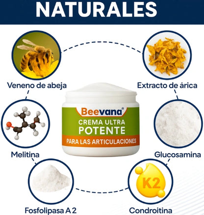 Beevana™ Crema Terapéutica Ortopédica con Veneno de Abeja (60 g)