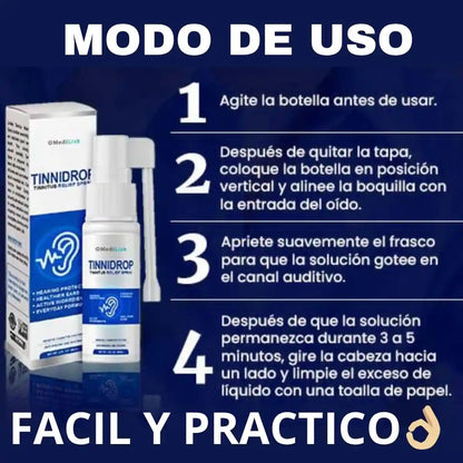 Tinnidrop® Spray Limpiador de Oídos Promo 2 x1