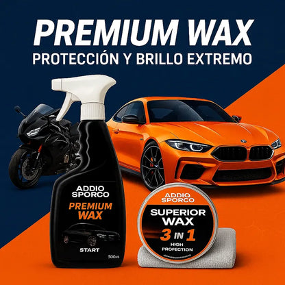 Premium Wax – Brillo y Protección 3 en 1