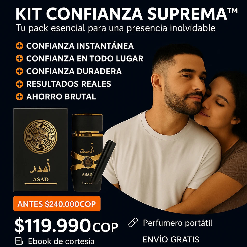 Kit Confianza Suprema™️- Tu pack infaltable para una presencia inolvidable