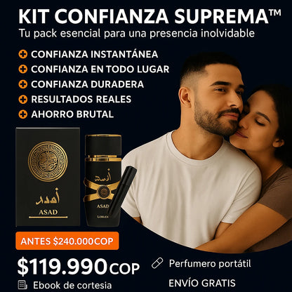 Kit Confianza Suprema™️- Tu pack infaltable para una presencia inolvidable
