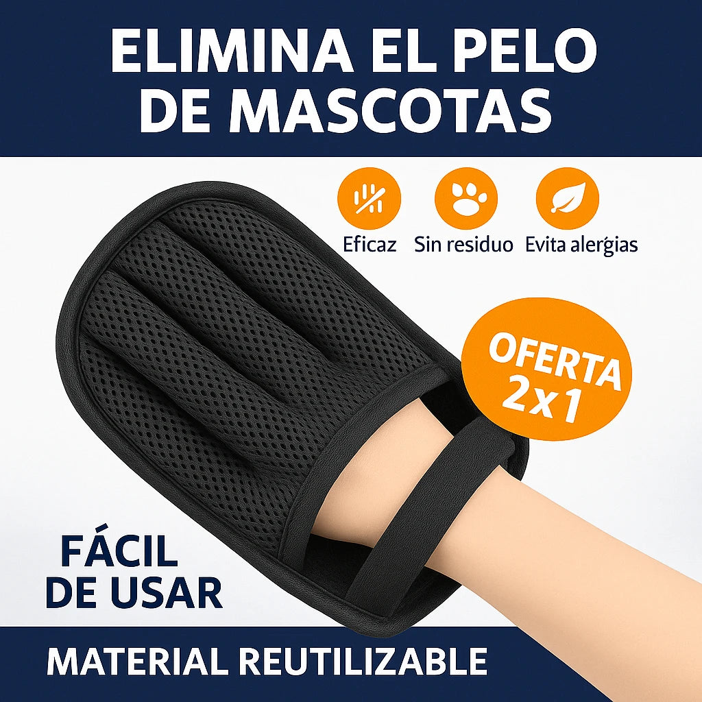 Guante Magico™️- Dile adiós a los pelos y las motas en segundos con PROMO Pague  1 y lleve 2.