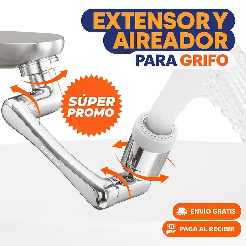 Grifoxten™️ - Extensor de grifo giratorio universal - HOUSE SHOP