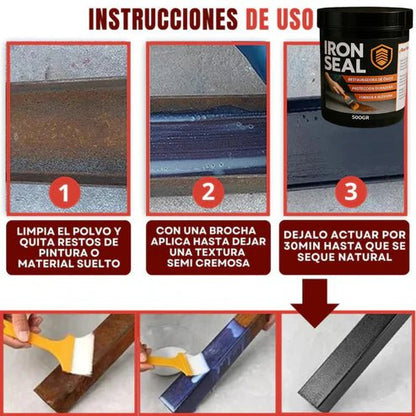 IRON SEALS™️ Chao Oxido Pintura Anti - corrosiva - HOUSE SHOP