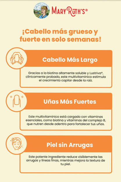KIT MARY RUTH' S ™️ - multivitamínico ideal para, cabello piel y uñas - HOUSE SHOP