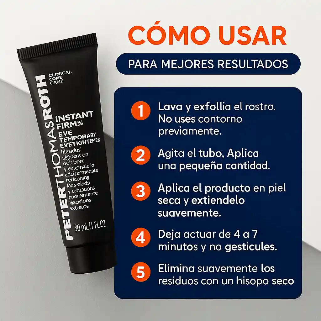 PETER THOMAS®️ - Gel tensor de arrugas y lineas expresion.