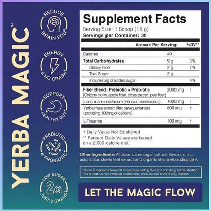 Yerba Magic®: Energía Natural, Enfoque Mental y Bienestar Digestivo en un Solo Té - HOUSE SHOP
